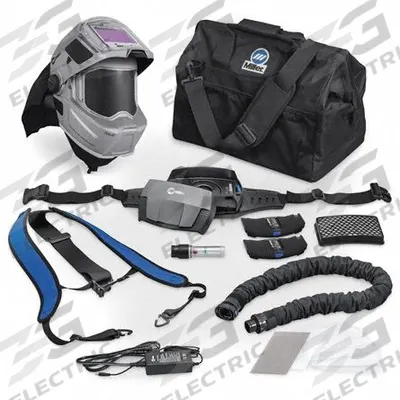 MILLER PAPR System: Helmet, Belt-Mount - Miller Welding PAPR Systems