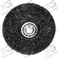 NORTON Non-Woven Depressed Center Disc: 4 1/2 in x 5/8"-11, Silicon Carbide, Extra Coarse (MPN 66261009585). Key specifications — Series: Rapid Strip; Brand: NORTON.