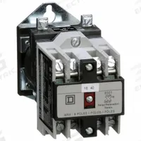 SQUARE D NEMA Control Relay: Surface Relay Mounting, 24V DC Coil Volt, 4NO, 10 A (MPN 8501XDO40V53). Key specifications — Brand: SQUARE D.