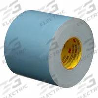 3M Duct Tape: Medium Duty, Blue, 6 in Wd, 60 yd Lg, 11.5 mil Thick, 8979, Rubber, Outdoor, 6 PK. Key specifications — Backing Material: Polyethylene Coated Cloth; Series: 8979.