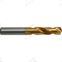 CHICAGO-LATROBE Screw Machine Drill Bit: 5/32", 135° Split Point, TiN-Coated Cobalt (MPN 51807). Key specifications — attr1233209: 0.1563.