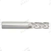 APPROVED VENDOR Square End Mill: Carbide, TiCN Coated, 4 Flute, 4.5 mm Mill Dia, 16 mm LOC (MPN 206-001340C)