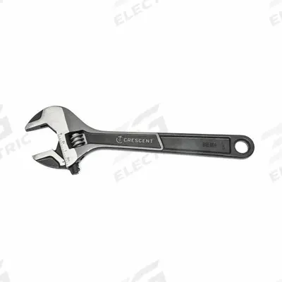 CRESCENT Adjustable Wrench: Alloy Steel, Black Phosphate, 12 in Overall Lg - General Purpose Adjustable Wrenches