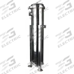 APPROVED VENDOR Bag Filter Housing: 316L Stainless Steel, Bag Trade Size 2, 2 in, NPT, 200 gpm (MPN ES22NA6L10-75). Key specifications — Brand: APPROVED VENDOR; Cover Type: Band Clamp.