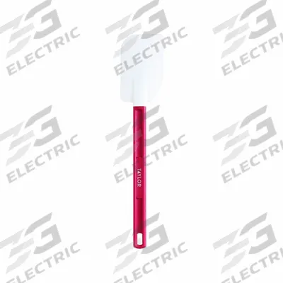 TAYLOR PRECISION PRODUCTS Sptaula: 10 in Overall Lg, Silicone Blade, Silicone Handle - Spatulas