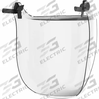 PIP Face Shield: Anti-Fog/Scratch-Resistant, Reusable, Clear - PIP Face Shield Assemblies for Hard Hats & Helmets