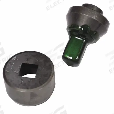 HUSKIE TOOLS Punch and Die Set: Square Punch, 3/8 in Punch Size, Die Set/Square Punch - Punches & Dies