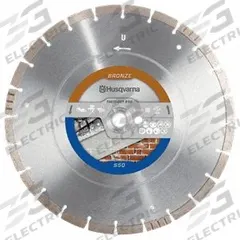 HUSQVARNA Diamond Saw Blade: Block/Brick/Reinforced Concrete/Roof Tile, 12 in Blade Dia., Wet/Dry (MPN 579816403). Key specifications — attr1097734: Wet/Dry; attr1097738: Disc Cutter; attr1097751: HUSQVARNA.