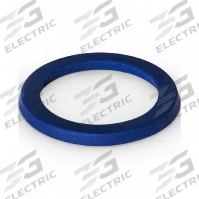 JW WINCO Sealing Washer: FDA Approved, HNBR, Blue, 36 mm Inside Dia, 40 mm Outside Dia - Hygienic Single-Piece Sealing Washers