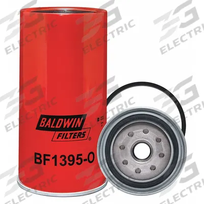 BALDWIN FILTERS Fuel Filter: Spin-On, 4 7/16 in Outside Dia, 1"-14 Thread Size, Diesel Fuel - Spin-On Fuel Filters