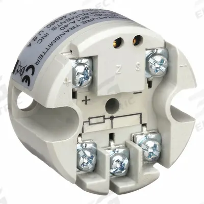 Dwyer Temperature Transducer: 392°F, RTD - Standard Temperature Transmitters with Head-Mount