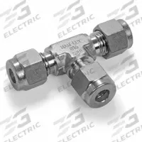 HAM-LET Compression Tee Fitting: 1 in OD x 1 in OD x 1 in OD Fitting Size, Tube x Tube x Tube (MPN 764L SS 1). Key specifications — Series: Let-Lok; Compatible Fitting Brands: Parker A-LOK; Brand: HAM-LET.