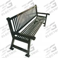 ULTRASITE Outdoor Bench: Savannah, 72 in Overall Lg, 36 1/8 in Overall Ht, Brown, Brown, Steel (MPN 922-S6-BROWN). Key specifications — Manufacturer Part Number: 922-S6-BROWN; Brand: ULTRASITE; Frame Color: Brown; Product Type: Outdoor Bench; Seat Color: Brown; Series: Savannah.