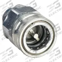 SNAP-TITE Hydraulic Quick Connect Hose Coupling: 1 in, Steel, 132.49 lpm Max. Flow Rate, Nitrile (MPN VHC16-16M). Key specifications — Thread Size: 1"-11-1/2; Seal Material: Nitrile; Brand: SNAP-TITE.