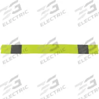 Seat Belt Cover: Seat Belt Cover, 18 in Lg (In.), Yellow (MPN LUX-900-Y). Key specifications — Brand: OCCUNOMIX; Material: Polyester; Features: Reflective Strip.