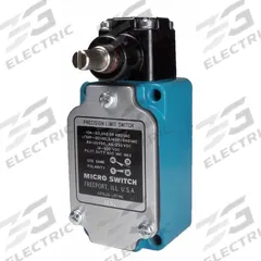 HONEYWELL Non Plug-In Limit Switch: Roller Lever, Metallic, Non Plug-In, LS, No Actuator Included (MPN 1LS56). Key specifications — Brand: HONEYWELL; Manufacturer Part Number: 1LS56; Actuator Style: Rotary Lever; Differential Travel: 4°; Overtravel: 30°; Pretravel: 5°; Series: LS; Body Style: X.