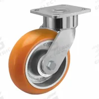 ALBION Plate Caster: Swivel, No Brake, Polyurethane, 6 in Wheel Dia., 2 in Wheel Wd, Slot, Rectangle (MPN 28AN06228S). Key specifications — attr1100118: ALBION; attr1172982: Swivel.