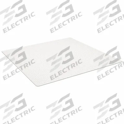 ALECO Chair Mat: Rectangle, 0.11 in Thick, 60 in Overall Lg, 46 in Overall Wd - Medium-Pile Carpet Chair Mats