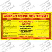 ACCUFORM DOT Handling Label: 11 in x 6 in, 11 in Label Wd, 6 in Label Ht, Paper, Label, 25 PK (MPN MHZW22PSP). Key specifications — Message: Hazardous Waste Federal Law Prohibits Impropper Disposal. If Found, Contact the Nearest Police or Public Safety Authority, or the U.S. environmental Protection Agency; Handle With Care; Background Color: Yellow; Brand: ACCUFORM.