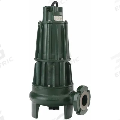 ZOELLER Sewage Ejector Pump: Cast Iron, Single Phase, 5 hp, 230V AC - Non-Clog Sewage Ejector Pumps