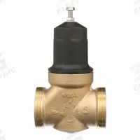 WILKINS Water Pressure Reducing Valve: FNPT x FNPT, 2 in Pipe Size, Cast Bronze, 25 psi to 75 psi (MPN 2-NR3XL). Key specifications — Brand: WILKINS; Union Type: Single Union; Low-Lead Compliance: Low-Lead Compliant.