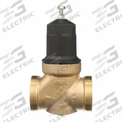WILKINS Water Pressure Reducing Valve: FNPT x FNPT, 2 in Pipe Size, Cast Bronze, 25 psi to 75 psi (MPN 2-NR3XL). Key specifications — Brand: WILKINS; Union Type: Single Union; Low-Lead Compliance: Low-Lead Compliant.