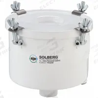 SOLBERG Pneumatic Oil Filter: 0.3 micron Rating, 99.97% Efficiency, 7 1/4 in Outside Dia (MPN HDL-PSG848-100HC). Key specifications — attr101190: HDL-PSG848-100HC; attr101207: Carbon Steel; attr101193: SOLBERG.