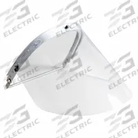 BULLARD Face Shield: Uncoated, Aluminum, Clear, Tritan Visor Material (MPN A100G840T). Key specifications — Visor Material: Tritan; Visor Color: Clear; Compatible with Series: Bullard; Compatible with Manufacturer Model Number: 911C.