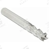 CLEVELAND Square End Mill: Carbide, 4 Flute, 7/16" Mill Dia, 1" LOC, 2-1/2" OAL (MPN C61887)