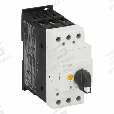 EATON Manual Motor Protector: Non-Reversing, 3 Poles, 16 A, Thermal Protection - Non-Reversing Starters with Thermal Overloads