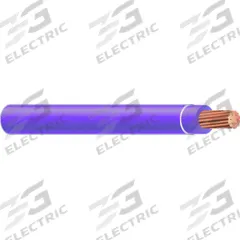 Wire: Copper, 18 AWG, 1 Conductors, Stranded, Purple, 500 ft Lg, TFFN (MPN 27030601). Key specifications — Voltage: 600 V; Brand: SOUTHWIRE.
