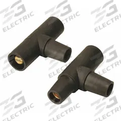 Paralleling Tee: Male-Male-Female, Black, 600V AC, 400 A, Series 16 (MPN PSPTBK). Key specifications — Brand: LEGRAND; Gender Configuration: Male-Male-Female.