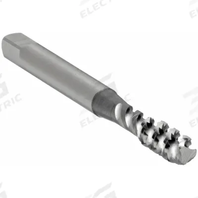 OSG Spiral Flute Tap: #8-32 UNC, H2 / 2B-3B, 3 Flute, Bottoming Chamfer - General Purpose Spiral-Flute Taps