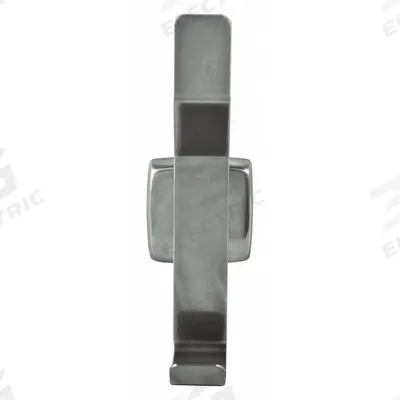 BRADLEY Bathroom Hook: 7 1/8 in x 1 in x 2 5/8 in, Stainless Steel, Bright Polished - Bathroom Hooks