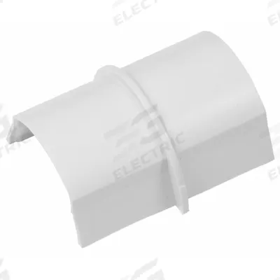 D-LINE Coupling: D-Line Maxi Raceway 2 in x 1 in (50x25mm) Item 38G165, 2 in Wd - Couplings for Nonmetallic Single-Channel Raceways