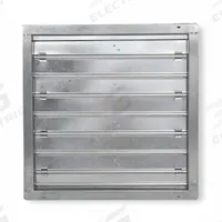 23"H-W 12"L Squ Stl Mtrzd Cntrl Dampr: 12 in L, 23 in H, 23 in W, 1 1/2 in Flange Wd, Steel, Single (MPN 3C726). Key specifications — Nameplate Voltage: 100/240V AC; Blade Type: Flat Blade; Brand: DAYTON; Maximum Air Velocity: 3500 fpm; Switch Action: Normally Open.