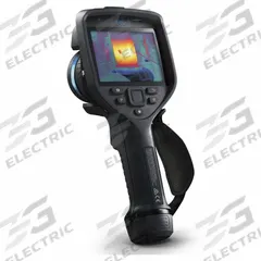 FLIR Infrared Camera: 14° x 10°/24° x 18°, SD Card/USB/Wireless, 640 x 480, Exx-Series (MPN FLIR E86 DFOV 14 + 24). Key specifications — Focus Method: Manual; Manufacturer Part Number: FLIR E86 DFOV 14 + 24; Brand: FLIR; Field of View: 24° x 18°; Intrinsic Safety: Not Specified Intrinsically Safe; Lens Angles Included: 14°, 24°.