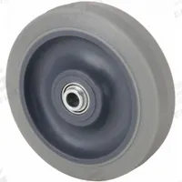 APPROVED VENDOR Caster Wheel: 5 in Wheel Dia., 1 1/4 in Wheel Wd, Rubber, 325 lb Load Rating, Gray (MPN 5VT78). Key specifications — Wheel Core Material: Polypropylene; Wheel/Tread Color: Gray; Brand: APPROVED VENDOR.