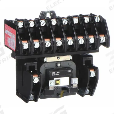 SQUARE D Lighting Magnetic Contactor: 10 Poles, 277V AC - Electrically Held Lighting Contactors