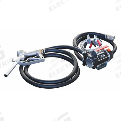 PIUSI Electric Drum Pump: 12 V DC, 12 gpm Max. Flow Rate, Manual - Portable DC-Powered Fuel Transfer Pumps