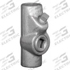 Sealing Fitting - Vertical and Horizontal: Aluminum, 1 in Trade Size, Female, 4 1/4 in Overall Lg (MPN EYF-100AL). Key specifications — Brand: APPLETON ELECTRIC; Finish: Powder Coated; Connection Type: Threaded; Thread Gender: Female; Ends - Hazardous Fittings: 1 in FNPT x 1 in FNPT; Material: Aluminum; Hazardous Location Rating: Class III; Thread Type: NPT.
