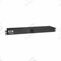 EATON TRIPP LITE PDU: Single-Phase, 120V AC, 13 Outlets, NEMA 5-15/20R, 1 RU, 1 Front/12 Rear Facing (MPN PDU1220T6). Key specifications — Plug Type: NEMA L5-20P; Brand: EATON TRIPP LITE; Phase: Single-Phase; Maximum Input Voltage: 120V AC; Receptacle Type: NEMA 5-15/20R; Mounting Location: Wall; Facing: 1 Front/12 Rear.