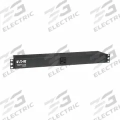 EATON TRIPP LITE PDU: Single-Phase, 120V AC, 13 Outlets, NEMA 5-15/20R, 1 RU, 1 Front/12 Rear Facing (MPN PDU1220T6). Key specifications — Plug Type: NEMA L5-20P; Brand: EATON TRIPP LITE; Phase: Single-Phase; Maximum Input Voltage: 120V AC; Receptacle Type: NEMA 5-15/20R; Mounting Location: Wall; Facing: 1 Front/12 Rear.