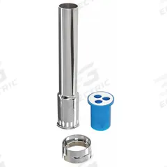 ZURN Vacuum Breaker Outlet Tube: Toilets, Brass, Flush Tube/Nut/Vacuum Breaker, 21 3/4 in Overall Wd (MPN P6000-2-A-AA-CP). Key specifications — Includes: Nut; Product Type: Vacuum Breaker Outlet Tube; Brand: ZURN; Compatible Series: Aquaflush®.
