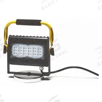SOUTHWIRE Temporary Job Site Light: 3,000 lm Max Brightness, LED, 1, 1 Brightness Levels, 120V AC (MPN 411430). Key specifications — attr562627: Black/Yellow; attr562654: LED; attr562671: 120V AC; attr562613: SOUTHWIRE; attr873195: 1.