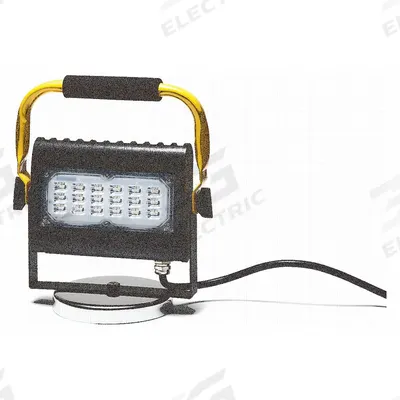 SOUTHWIRE Temporary Job Site Light: 3,000 lm Max Brightness, LED, 1, 1 Brightness Levels - Magnetic Mount Lights