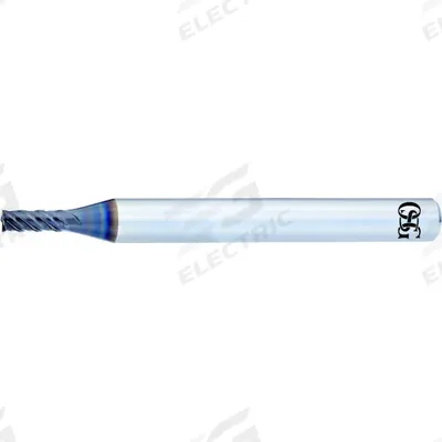 OSG A BRAND Square End Mill: Carbide, Durorey Coated, 6 Flute, 1/2" Mill Dia - Fast-Cutting Carbide Square End Mills for Hardened Materials