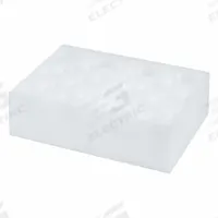 Tube Rack: Foam, White, (16) Tubes, 16 Compartments (MPN 2196-16-PE). Key specifications — Material: Foam; Color: White; Product Type: Vial Rack; Total Holding Capacity: (16) Tubes; Brand: SPEX SAMPLEPREP.