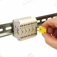 OMEGA Temperature Probe Connectors & Adapters: Thermocouple Terminal Block, 16 AWG For Max Wire Size (MPN DRTB-K-2). Key specifications — Product Type: Thermocouple Terminal Block; Brand: OMEGA; Color: Black; Body Material: Plastic; Manufacturer Part Number: DRTB-K-2.