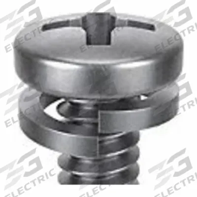 SEMS Screw: Split Lock, #10-32 Thread Size, 1/2 in Lg, Stainless Steel, Passivated - Machine Screws with Split Lock Washers